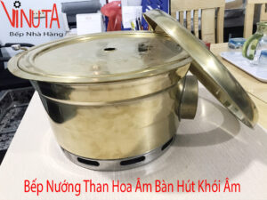 Bếp Nướng Âm Bàn Hút Khói Dưới