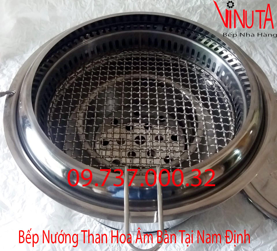 bếp nướng than hoa âm bàn tại nam định