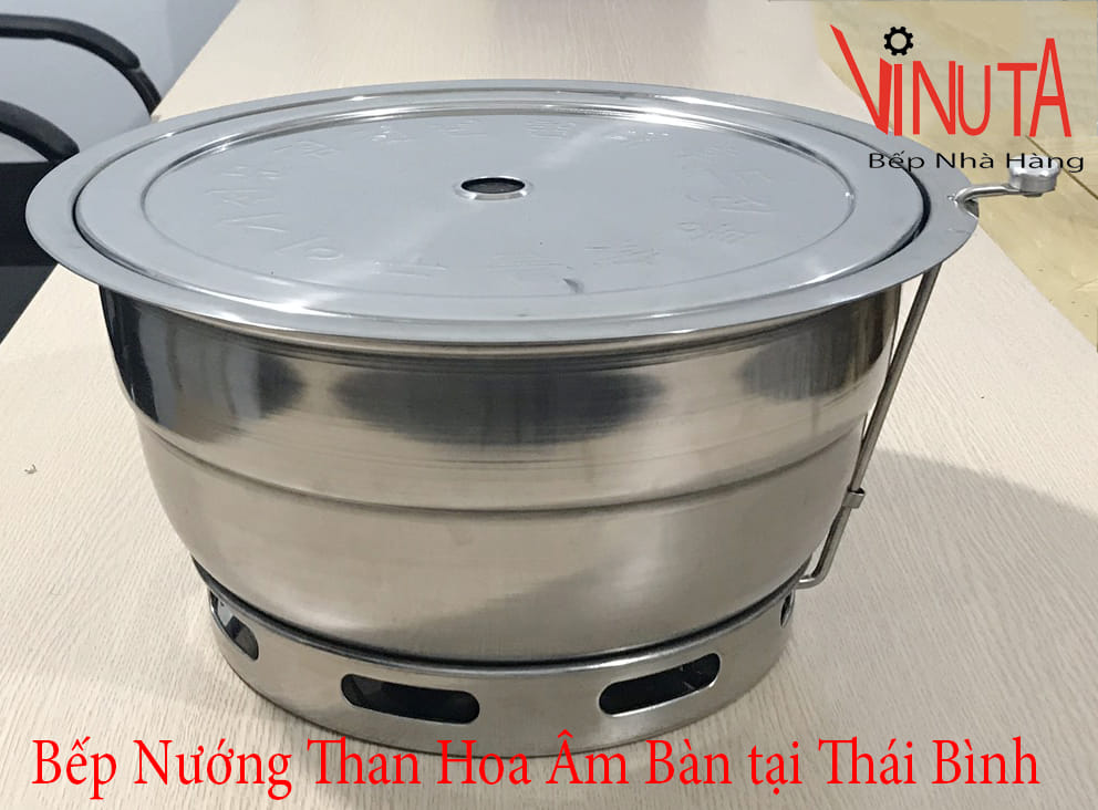 bếp nướng than hoa âm bàn tại thái bình