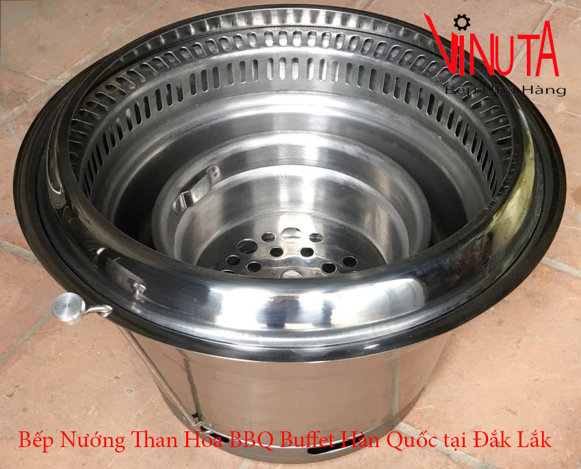 bếp nướng than hoa bbq buffet hàn quốc tại đắc lắc