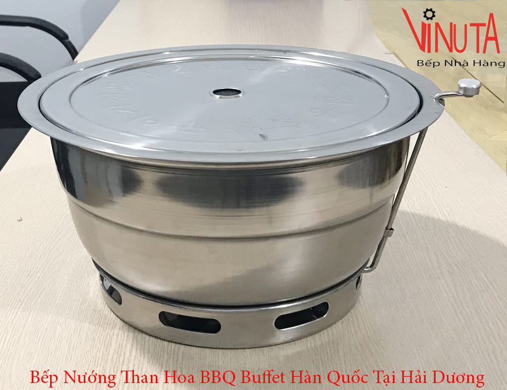 bếp nướng than hoa bbq buffet hàn quốc tại hải dương