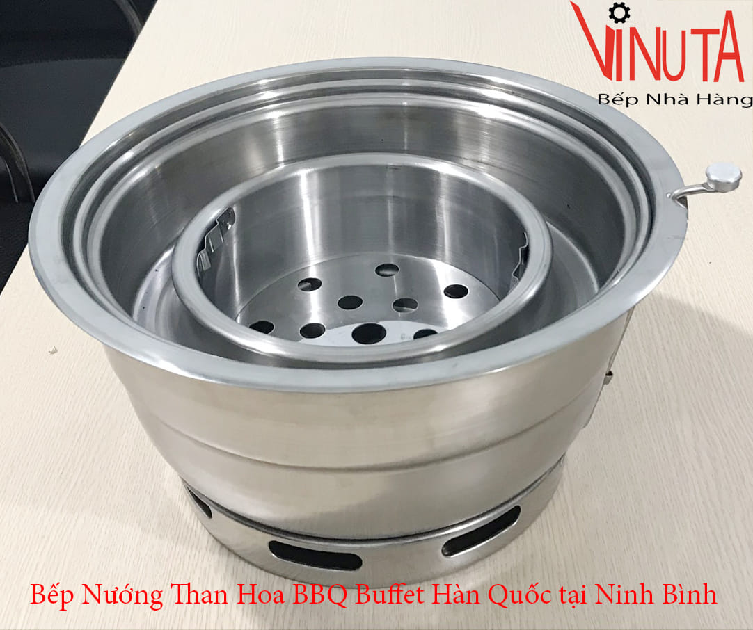 bếp nướng than hoa bbq buffet hàn quốc tại ninh bình