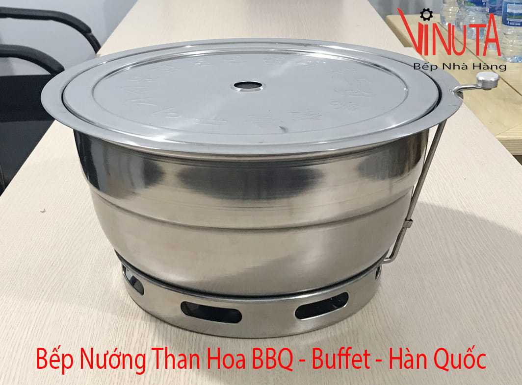 bếp nướng than hoa bbq buffet hàn quốc
