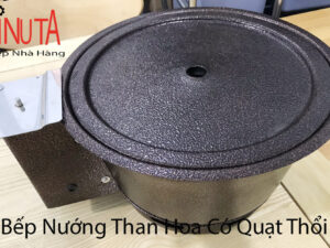 Bếp Nướng Than Hoa Có Quạt Thổi Than