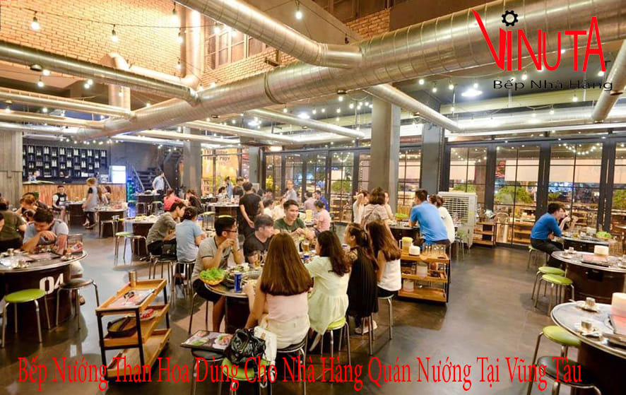 bếp nướng than hoa dùng cho nhà hàng quán nướng tại vũng tàu