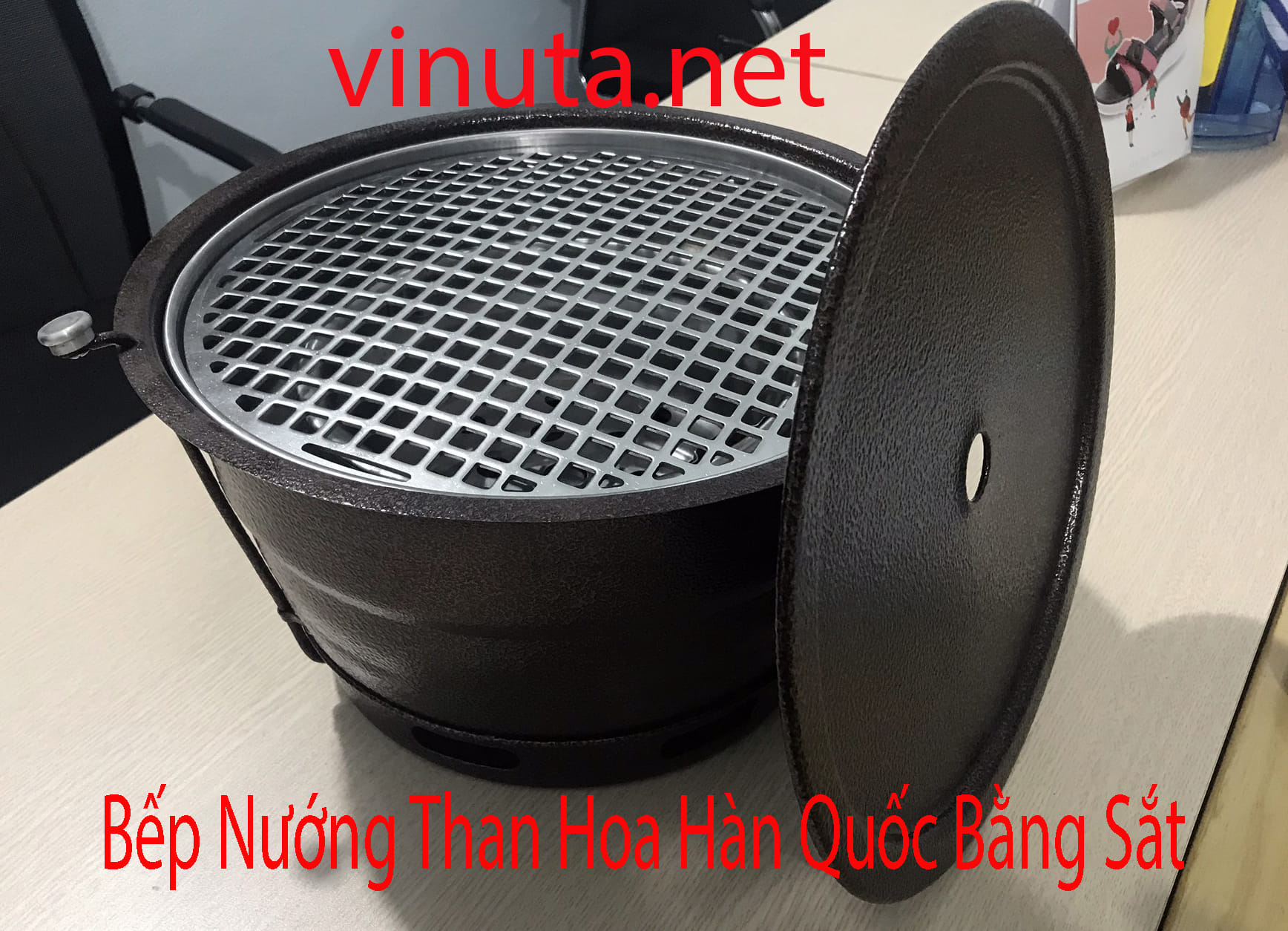 bếp nướng than hoa hàn quốc bằng sắt