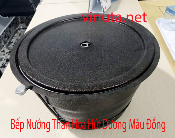 Bếp Nướng Than Hoa đặt Âm Bàn Hút Khói Dương Bằng Sắt