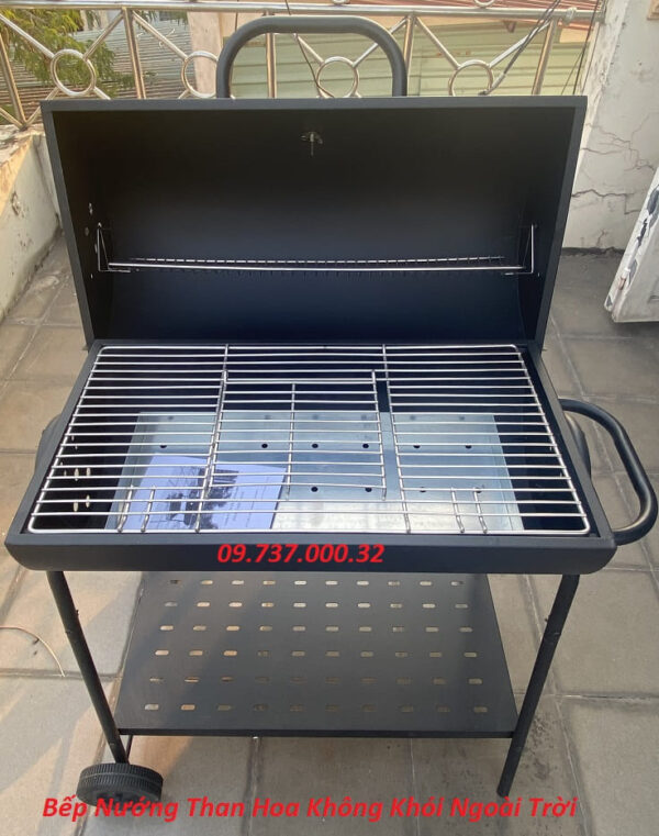 Bếp nướng bbq sân vườn, bếp nướng than hoa dã ngoại, picnic, cắm trại - Ảnh 4