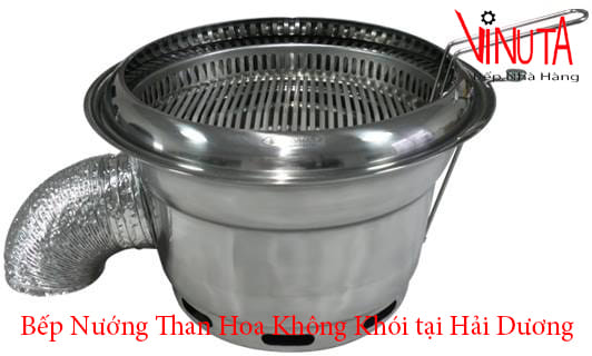 bếp nướng than hoa không khói tại hải dương