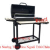 Bếp nướng thùng phuy giá đỡ, bếp nướng BBQ dã ngoại, du lịch, cắm trại
