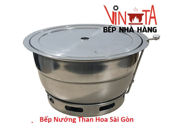 Bếp nướng than hoa Sài Gòn,bếp nướng âm bàn hút dương nhà hàng bbq