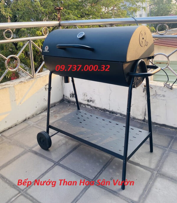 Bếp nướng đứng ngoài trời, bếp nướng than hoa dã ngoại, du lịch,cắm trại - Ảnh 6