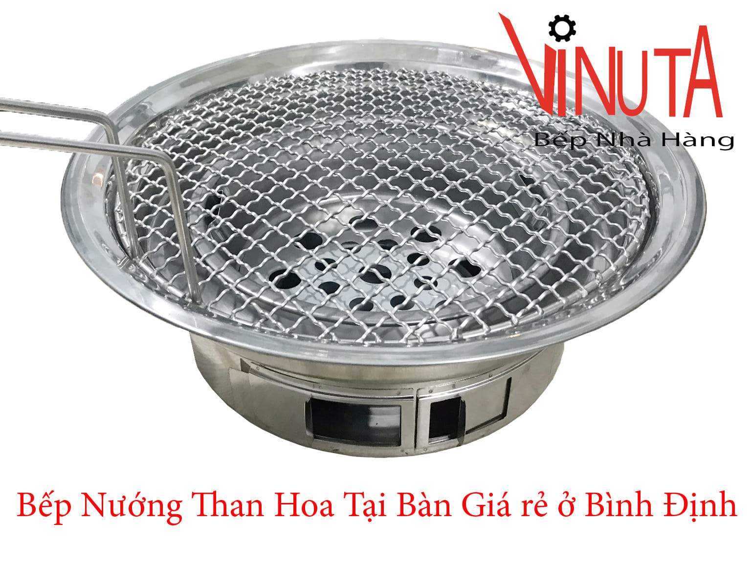 bếp nướng than hoa tại bàn giá rẻ ở Bình định