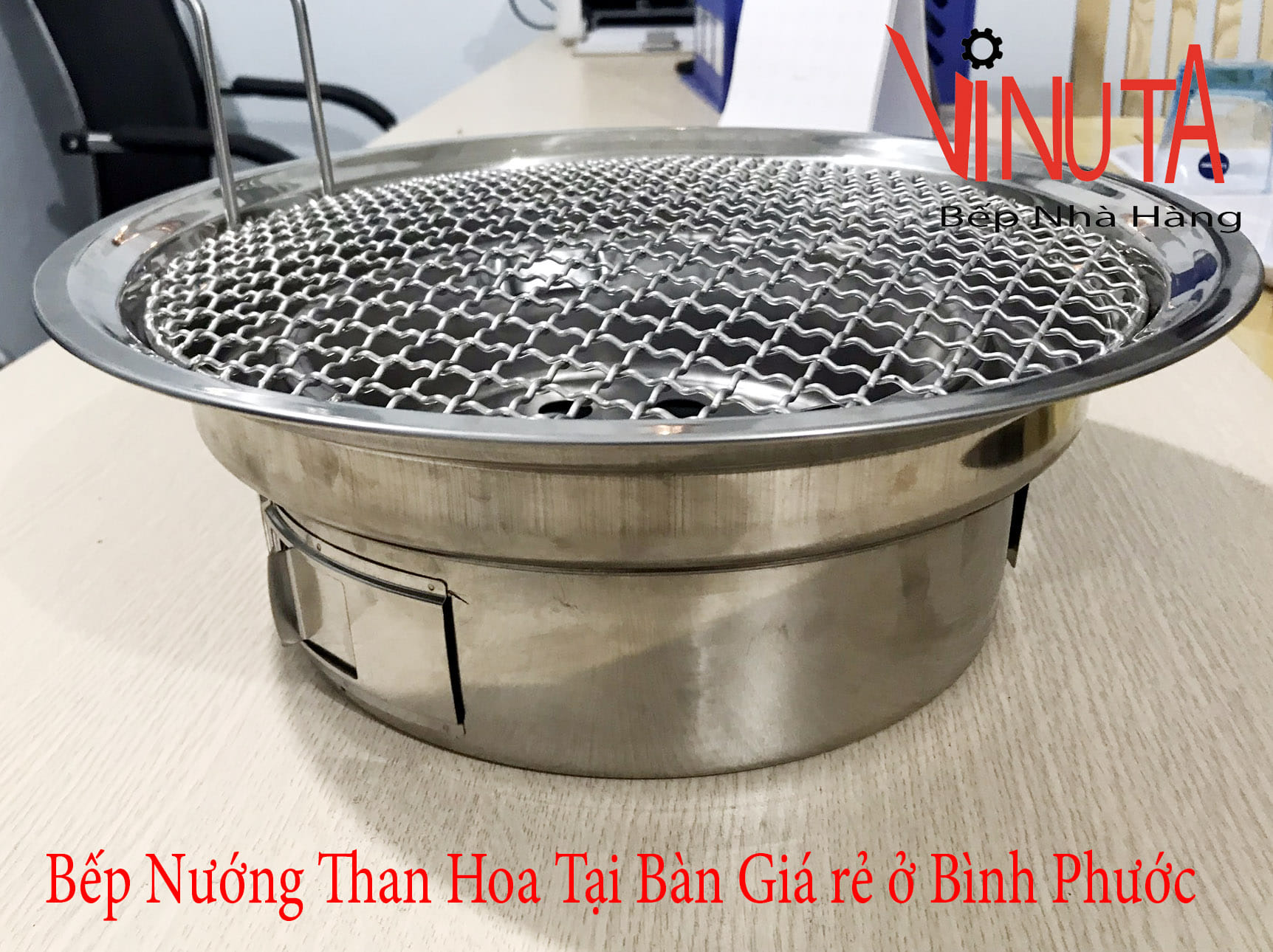 bếp nướng than hoa tại bàn giá rẻ ở bình phước