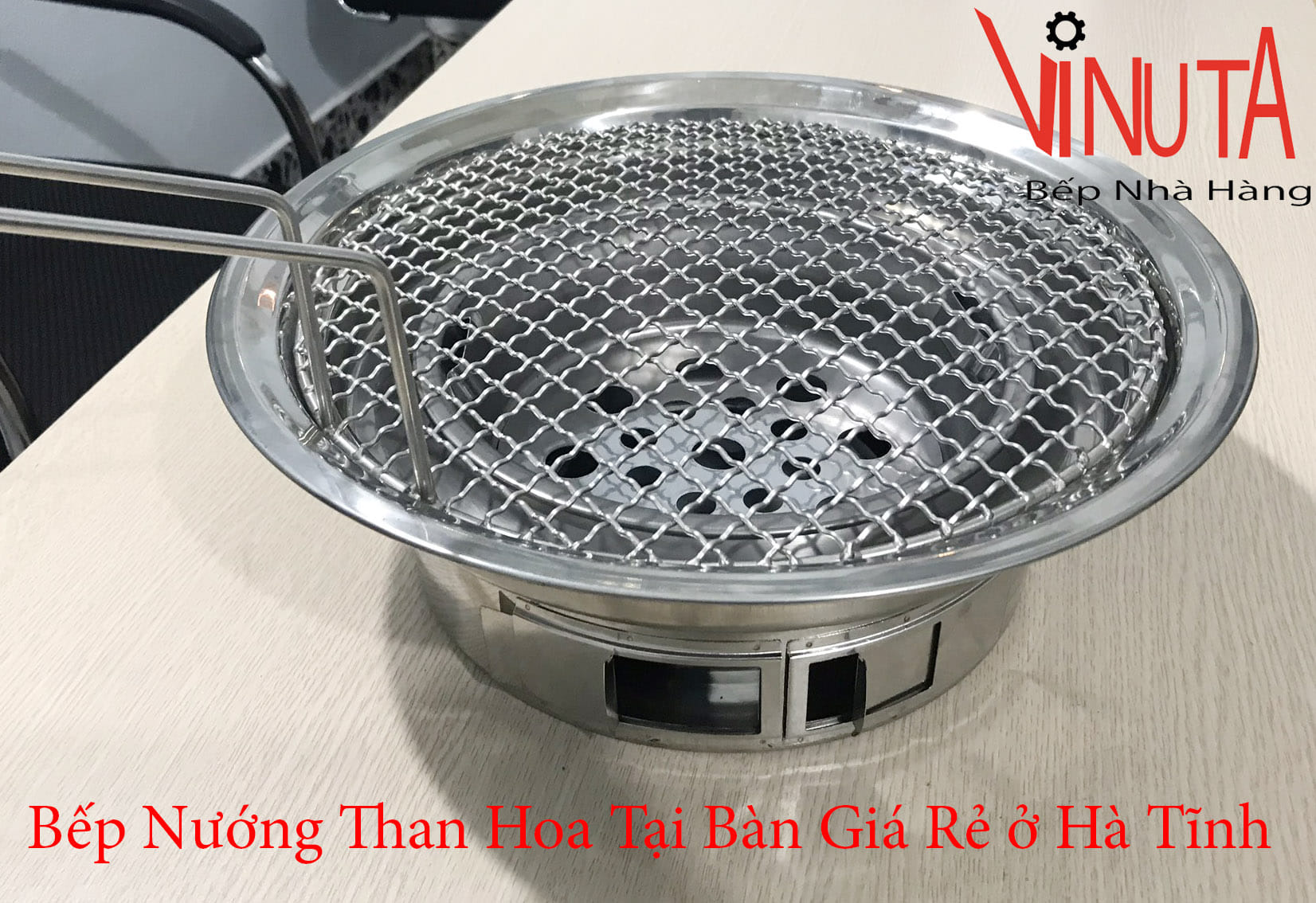 bếp nướng than hoa tại bàn giá rẻ ở Hà Tĩnh