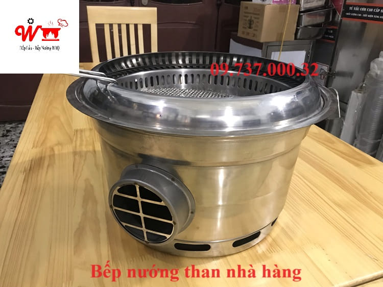 bếp nướng than nhà hàng