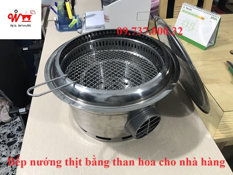 bếp nướng thịt bằng than hoa