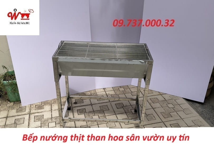 bếp nướng thịt bằng than sân vườn tín nhất