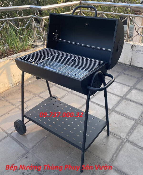 Bếp nướng bbq sân vườn, bếp nướng than hoa dã ngoại, picnic, cắm trại - Ảnh 6