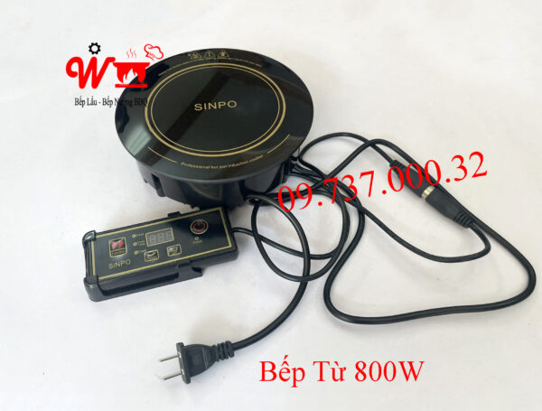 Bếp từ nhỏ âm bàn, dùng cho 1 - 2 người, lẩu cô đơn, hẹn hò, băng truyền - Ảnh 2
