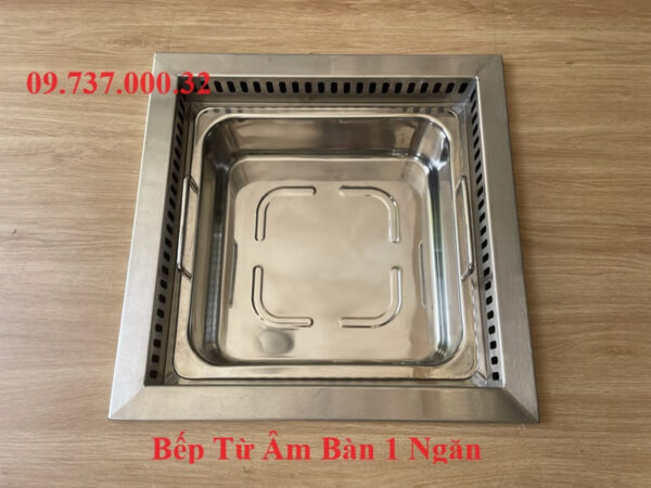 Bếp lẩu âm bàn sang trọng, bếp từ nhà hàng 1 ngăn,2 ngăn,3 ngăn,4 ngăn - Ảnh 5