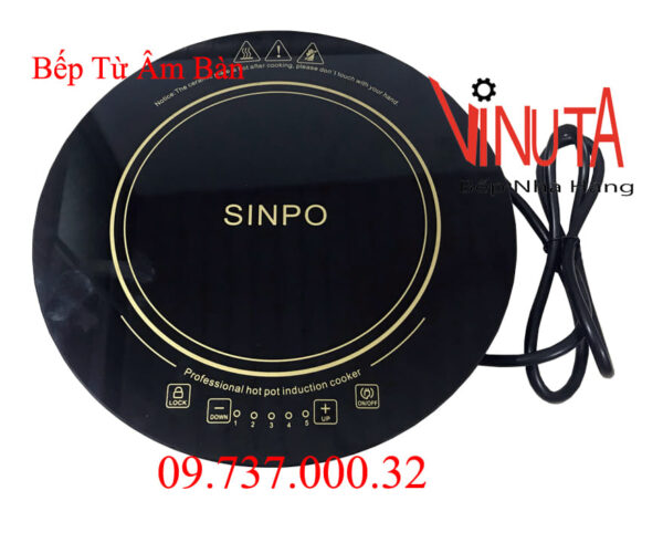bếp từ tròn nhà hàng | bếp điện từ nấu lẩu chuyên dùng cho nhà hàng - Ảnh 3