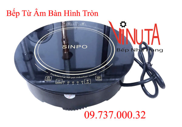 bếp từ tròn nhà hàng | bếp điện từ nấu lẩu chuyên dùng cho nhà hàng - Ảnh 4