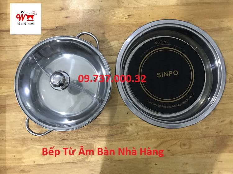 bếp từ âm bàn nhà hàng