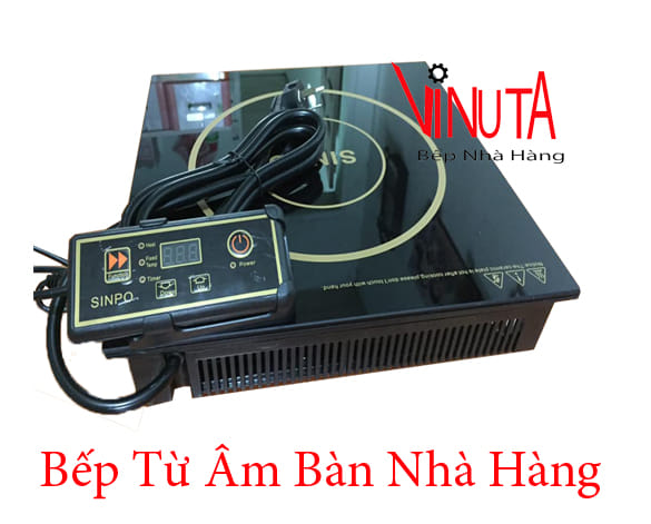 bếp từ âm bàn nhà hàng ở bình định