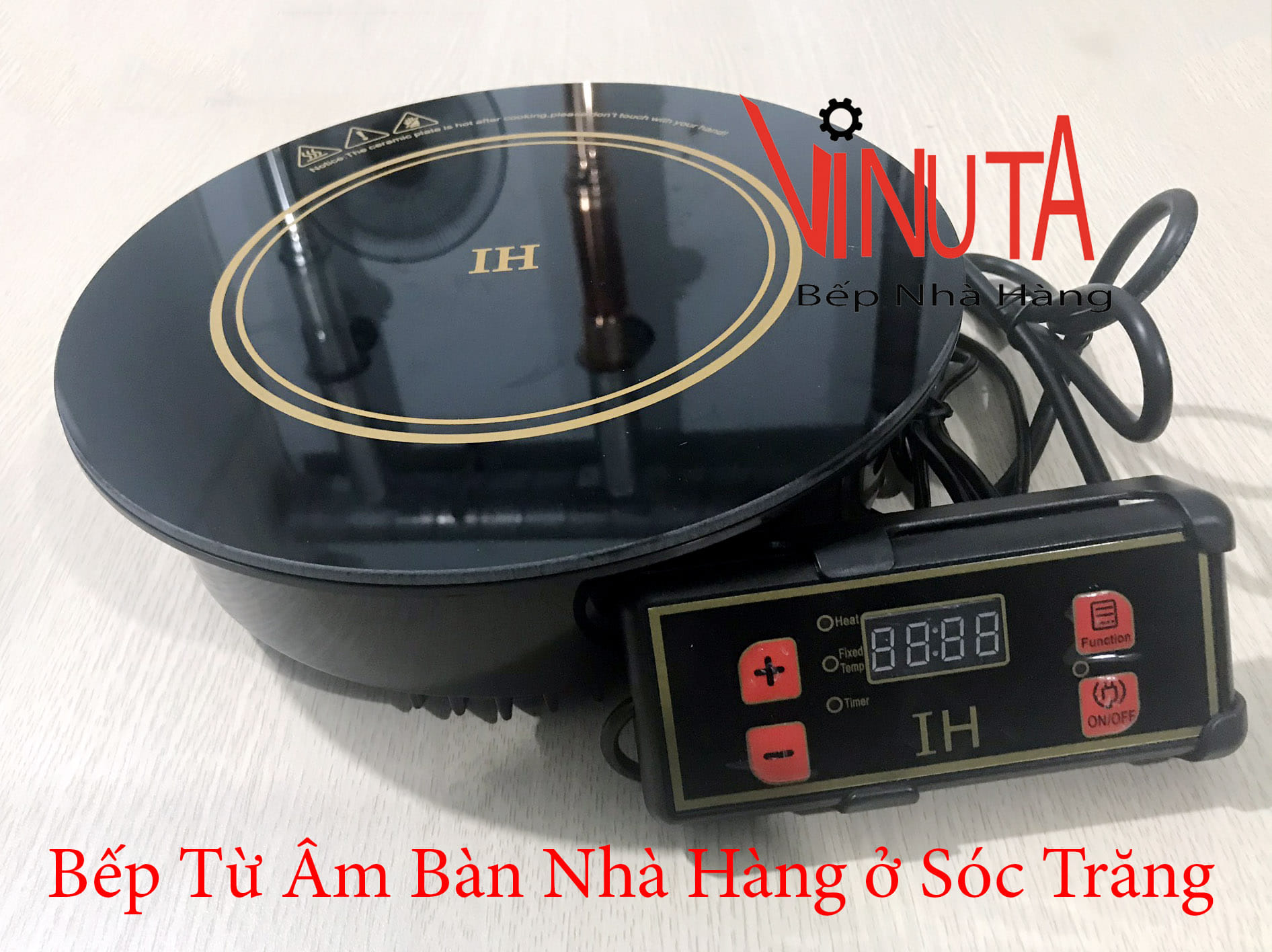 bếp từ âm bàn nhà hàng ở sóc trăng