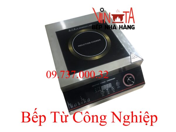 Bếp từ công nghiệp 5000w, bếp điện từ công suất 5kw giá rẻ, bền, đẹp - Ảnh 4