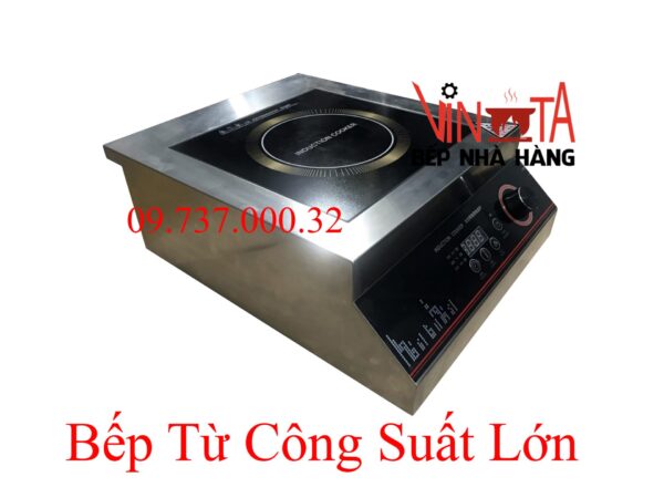 Bếp từ công nghiệp 5000w, bếp điện từ công suất 5kw giá rẻ, bền, đẹp - Ảnh 6