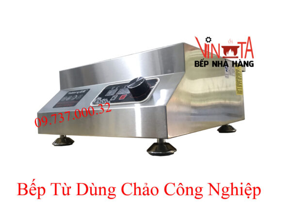 Bếp từ công nghiệp, bếp điện từ đơn mặt lõm dùng chảo công nghiệp 5500w - Ảnh 11