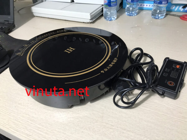 Bếp Từ Âm Bàn Tròn Công suất 2000W chuyên dùng nấu lẩu nhà hàng -quán ăn - Ảnh 2