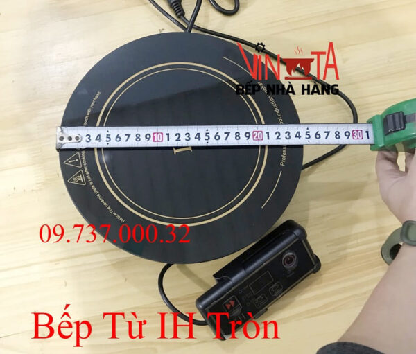 Bếp từ âm bàn 1200W, Bếp lẩu tròn IH, Bếp từ đơn âm bàn cho 4 người - Ảnh 3