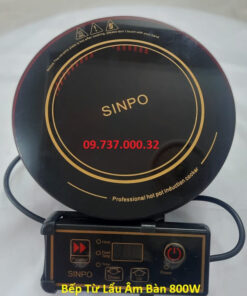 Bếp từ lẩu âm bàn 800w, bếp lẩu nhà hàng hotpot, lẩu cô đơn, bếp từ mini