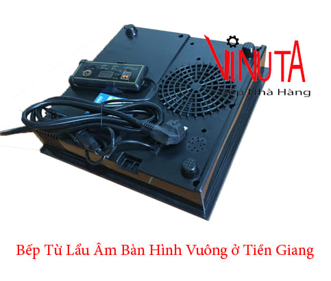 bếp từ lẩu âm bàn hình vuông ở tiền giang
