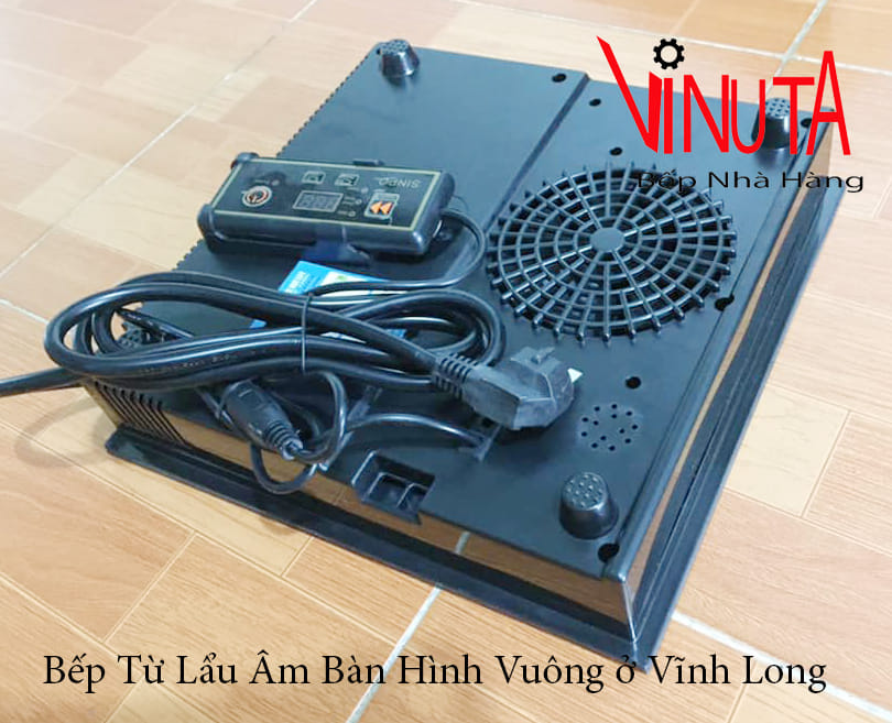 bếp từ lẩu âm bàn hình vuông ở vĩnh long