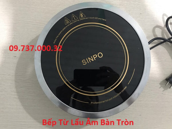 Bếp từ tròn 2000W âm bàn, bếp từ lẩu âm bàn tốt nhất dùng cho nhà hàng - Ảnh 7