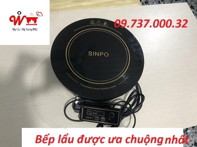 bếp từ lẩu âm bàn tròn được ưa chuộng
