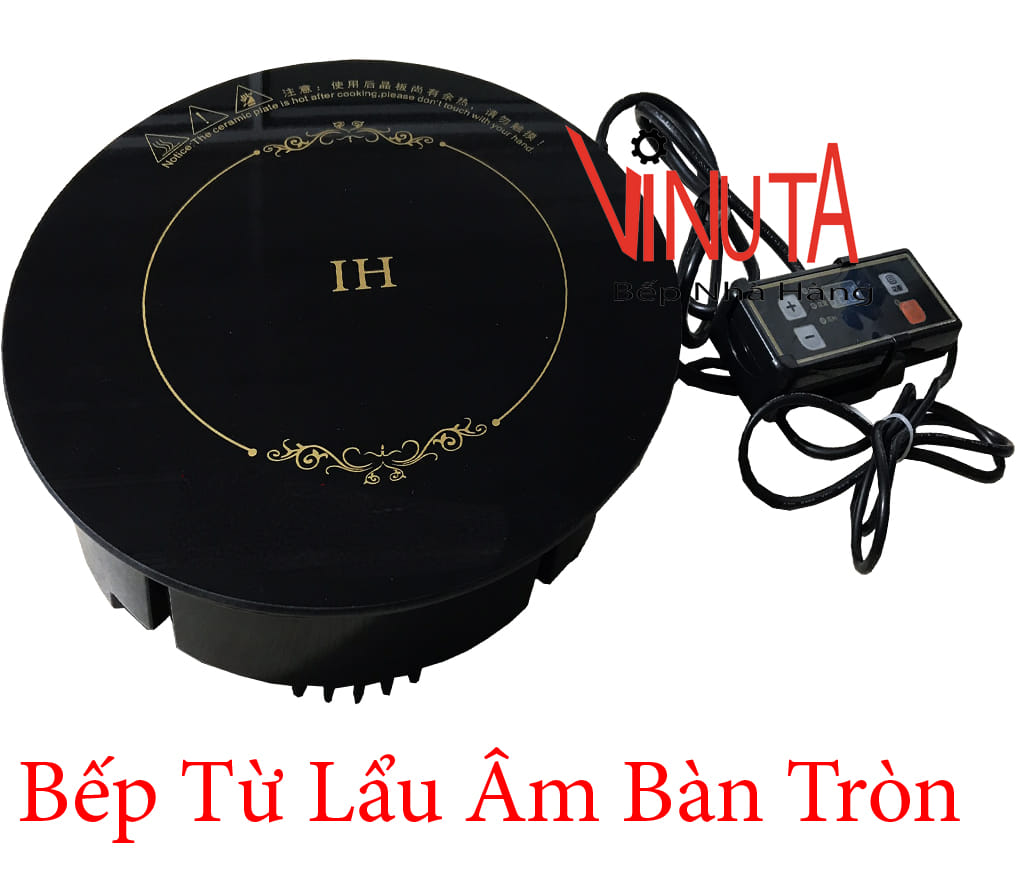 bếp từ lẩu âm bàn tròn ở gia lai