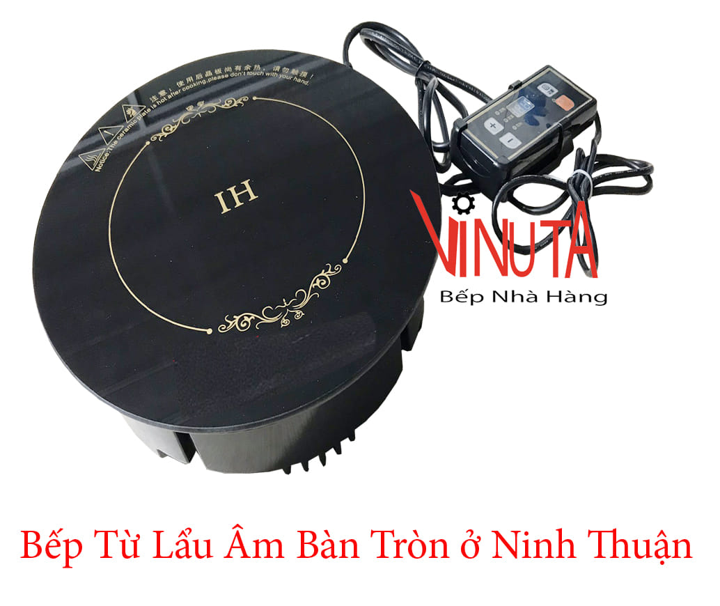 bếp từ lẩu âm bàn tròn ở ninh thuận