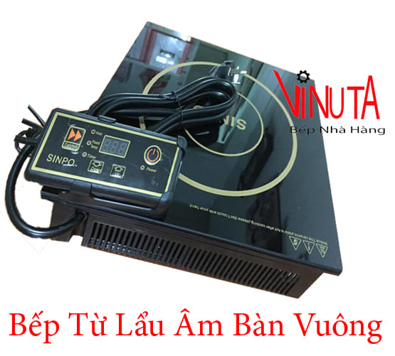 bếp từ lẩu âm bàn vuông ở đồng tháp