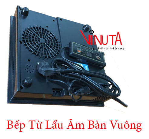 bếp từ lẩu âm bàn vuông ở hậu giang