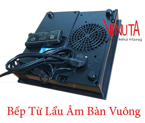 bếp từ lẩu âm bàn vuông ở kon tum