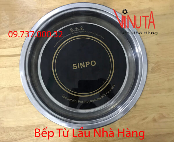 Bếp từ đơn tròn âm bàn nhà hàng, bếp điện từ chuyên nấu lẩu quán ăn - Ảnh 10