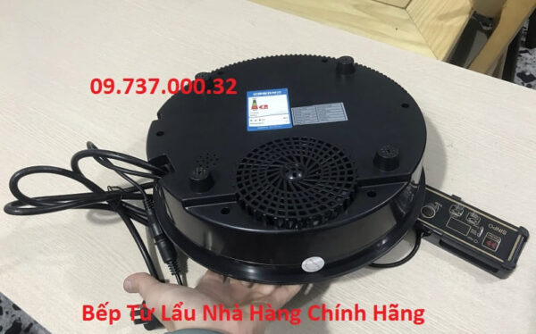 Bếp từ âm bàn tròn 3000W, mua bếp lẩu âm bàn nhà hàng tốt nhất, giá rẻ - Ảnh 4