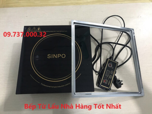 Bếp từ vuông nhà hàng 2500W, bếp lẩu âm bàn tốt nhất cho nhà hàng - Ảnh 3