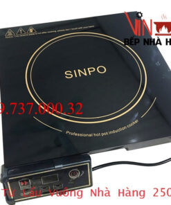 Bếp từ vuông nhà hàng 2500W, bếp lẩu âm bàn tốt nhất cho nhà hàng