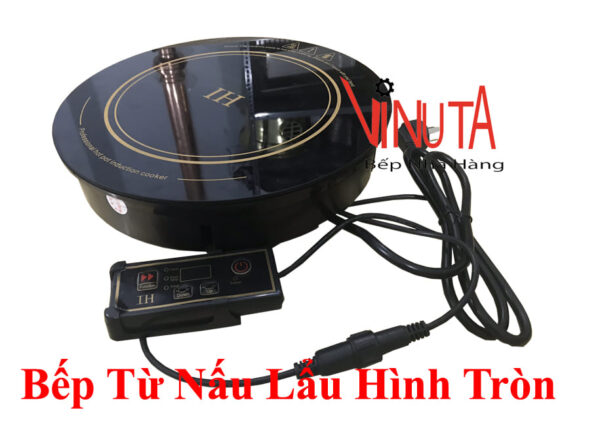 bếp từ hình tròn | bếp từ đơn âm bàn | bếp từ tròn 3000w | bếp từ đơn tròn nhà hàng - Ảnh 5